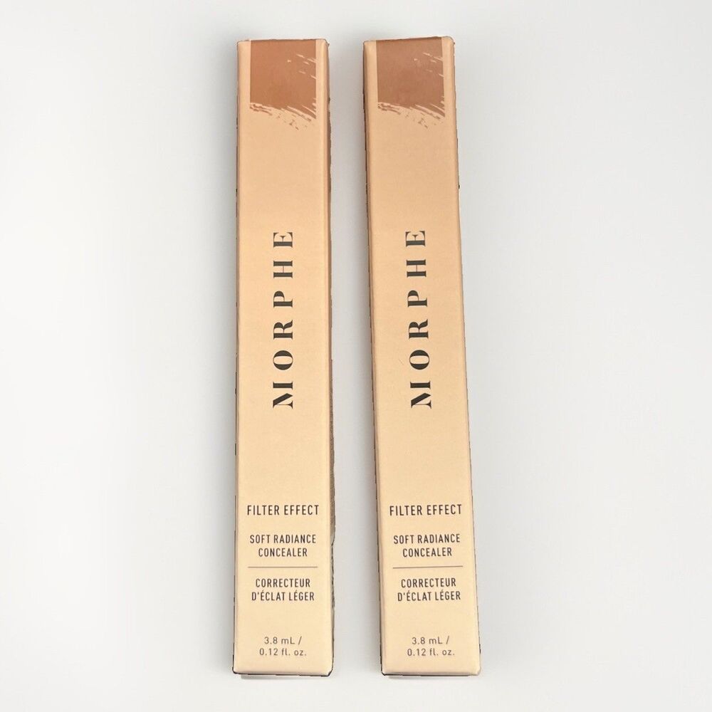 2 Morphe Filter Effect Soft Radiance Concealer • Tan 24 Neutral • 0.12 Fl Oz